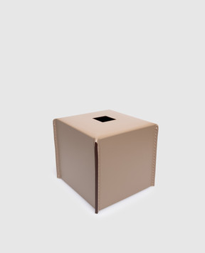 Treesseci Beige leather napkin holder MERIDIEN MER71ATO