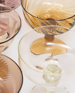 Bitossi Home Set of 6 sparkling wine glasses MCV02022