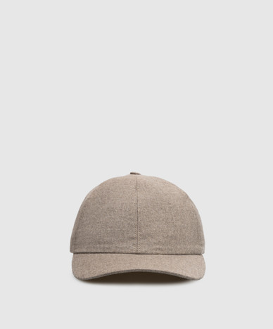 Beige wool cap