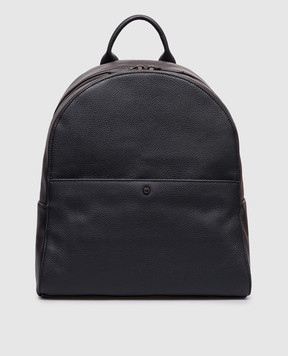 Gianni Chiarini Blue leather backpack ZNUB20635GRNCRV