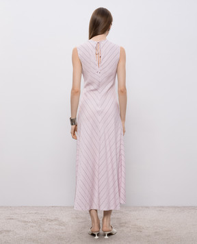 PROENZA SCHOULER Jessi pink striped dress WL2613606BY367