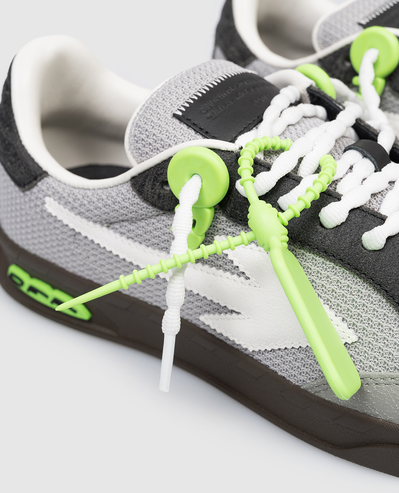

End Of Play grey combination sneakers Off-White