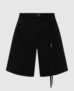 Ann Demeulemeester Black Narve Bermuda shorts B0013799FA722