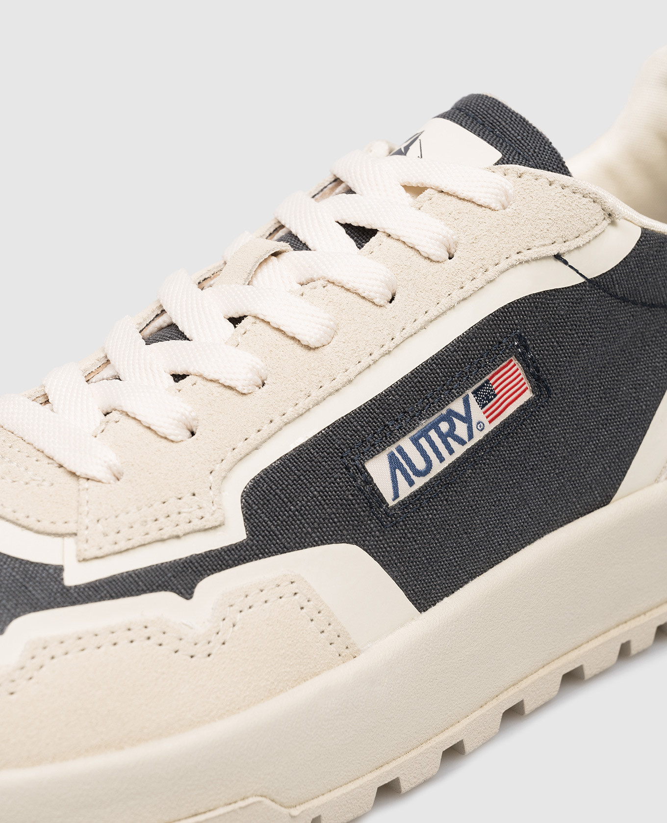 

Blue combination sneakers with logo AUTRY