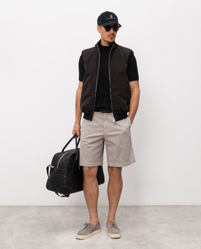 Brunello Cucinelli Grey cotton shorts M289LU0010