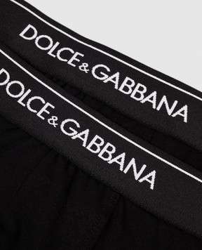 Dolce&Gabbana Set of black boxer shorts M9C07JONN95