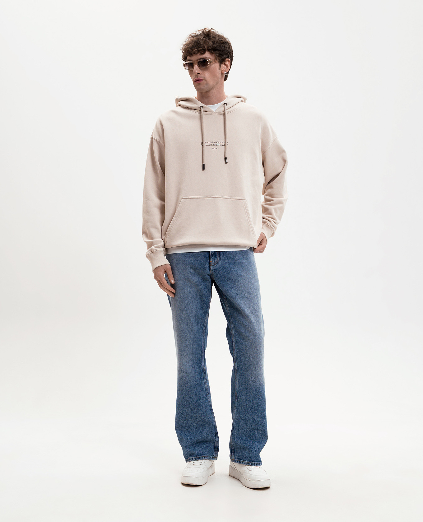 

Beige hoodie Off-White