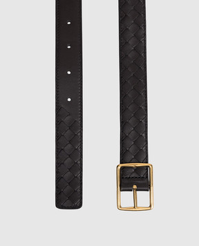 Bottega Veneta Leather double-sided belt 855244V5N22