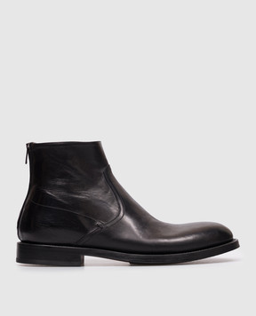 Pantanetti Black leather boots 20051G