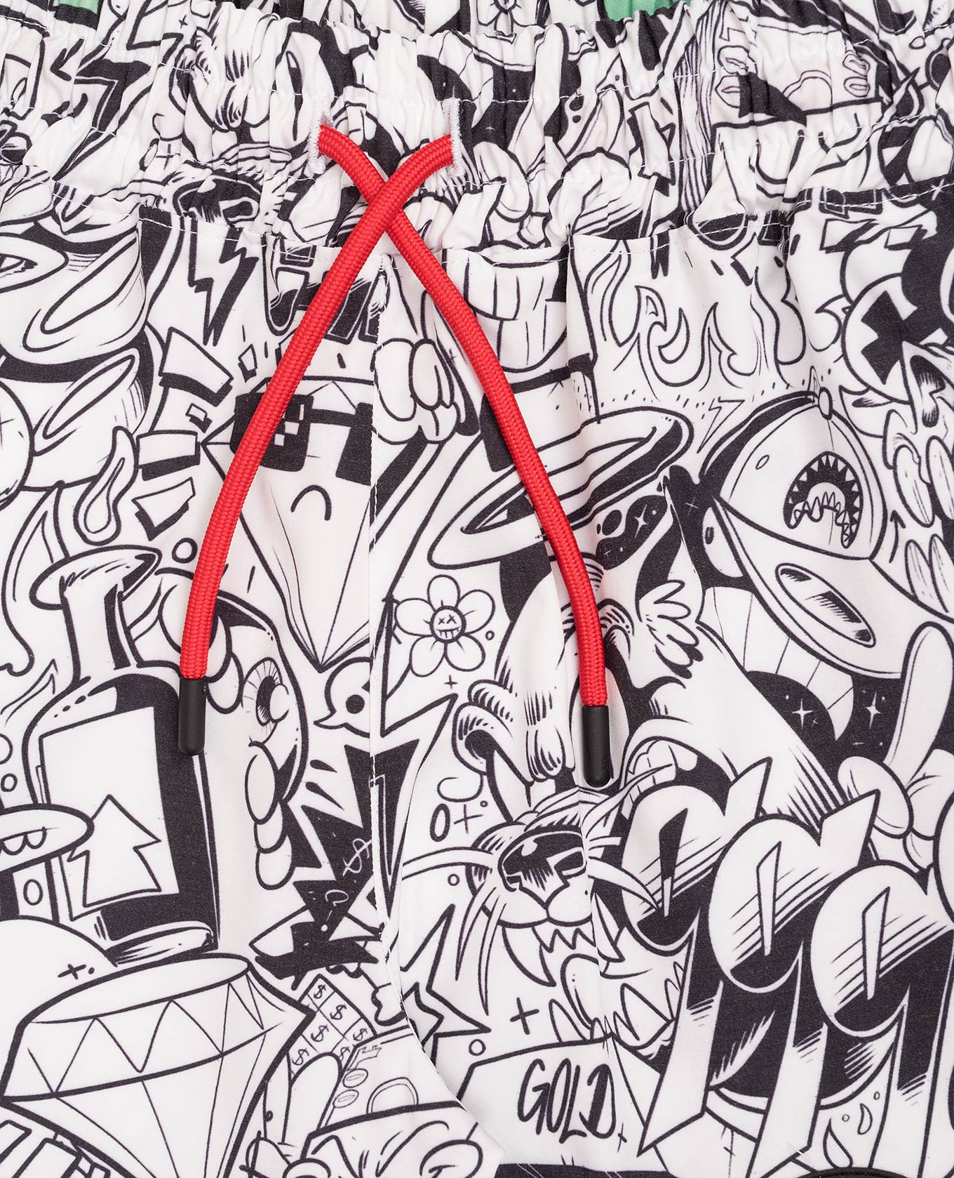 Create Your World Children's White Shorts Sprayground 3