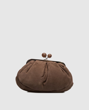 Max Mara Weekend Brown suede bag KAVALOIS WKAVALOIS