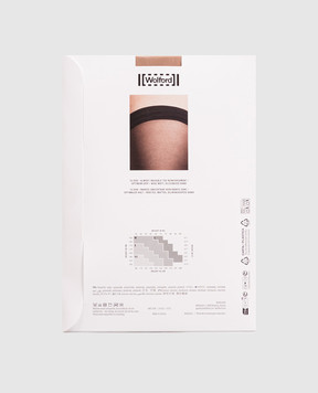 Wolford Beige stockings INDIVIDUAL 10 den 21663