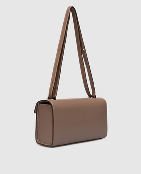 Savette Symmetry brown leather bag H01001
