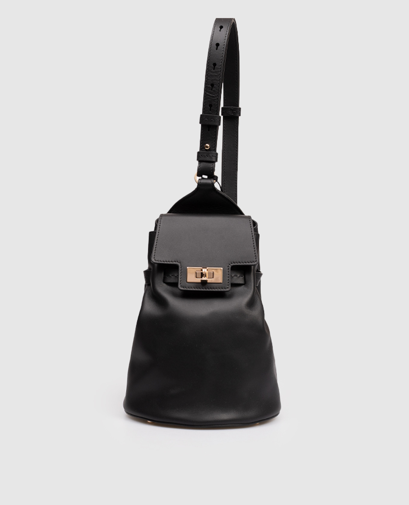 

Margaux black leather sling bag Max Mara