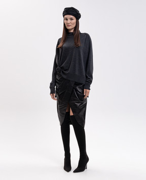 Magda Butrym Gray wool jumper KNITWEAR37LONGSL301926