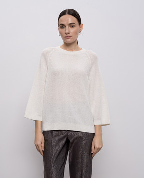 Peserico White sequined jumper A99099F079312A
