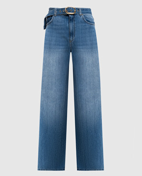 Twinset Blue jeans with a belt 261TP2710