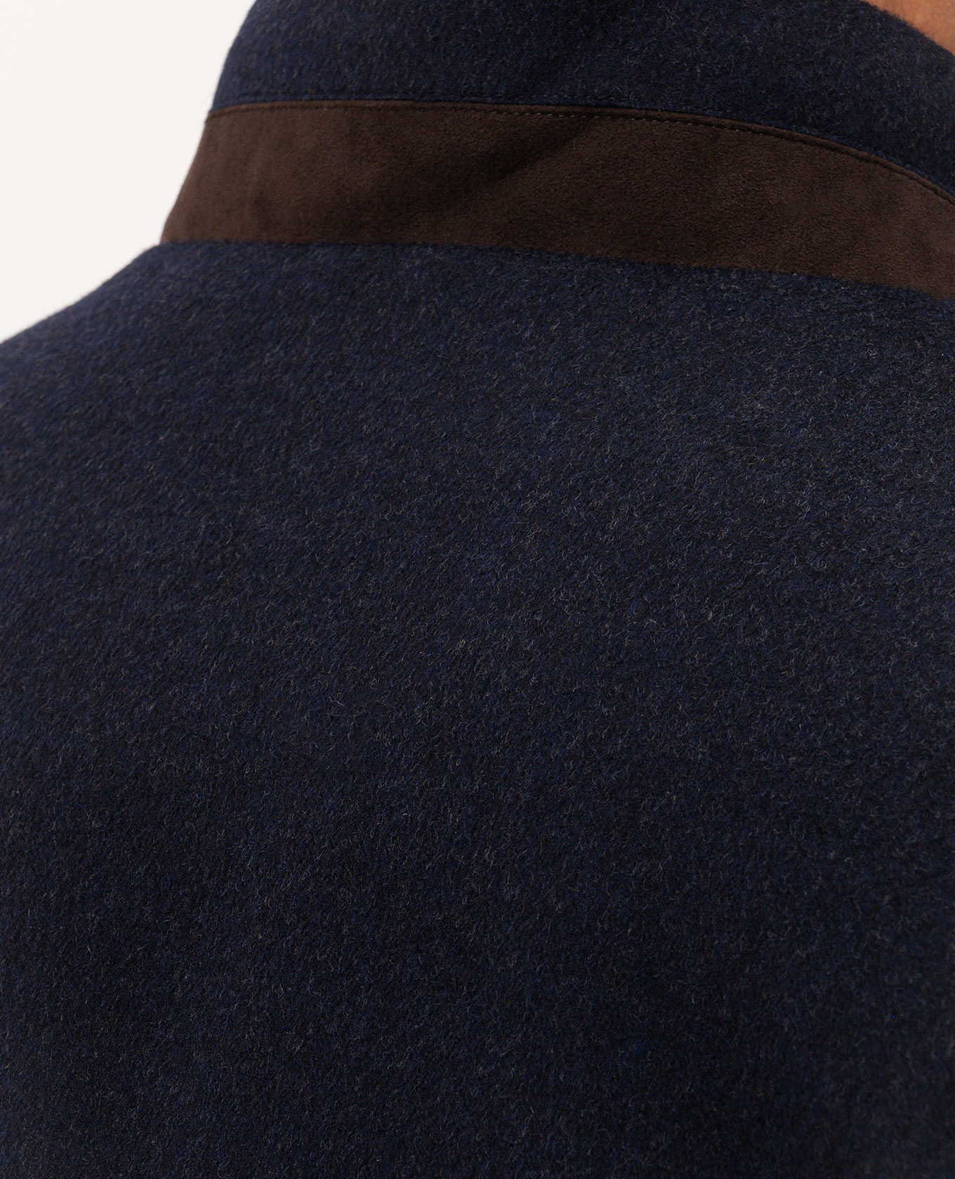 DONIZETTI blue wool and cashmere down jacket MooRER 5