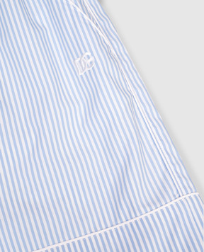 Dolce&Gabbana Children's blue striped shorts L52Q33FR50S812+