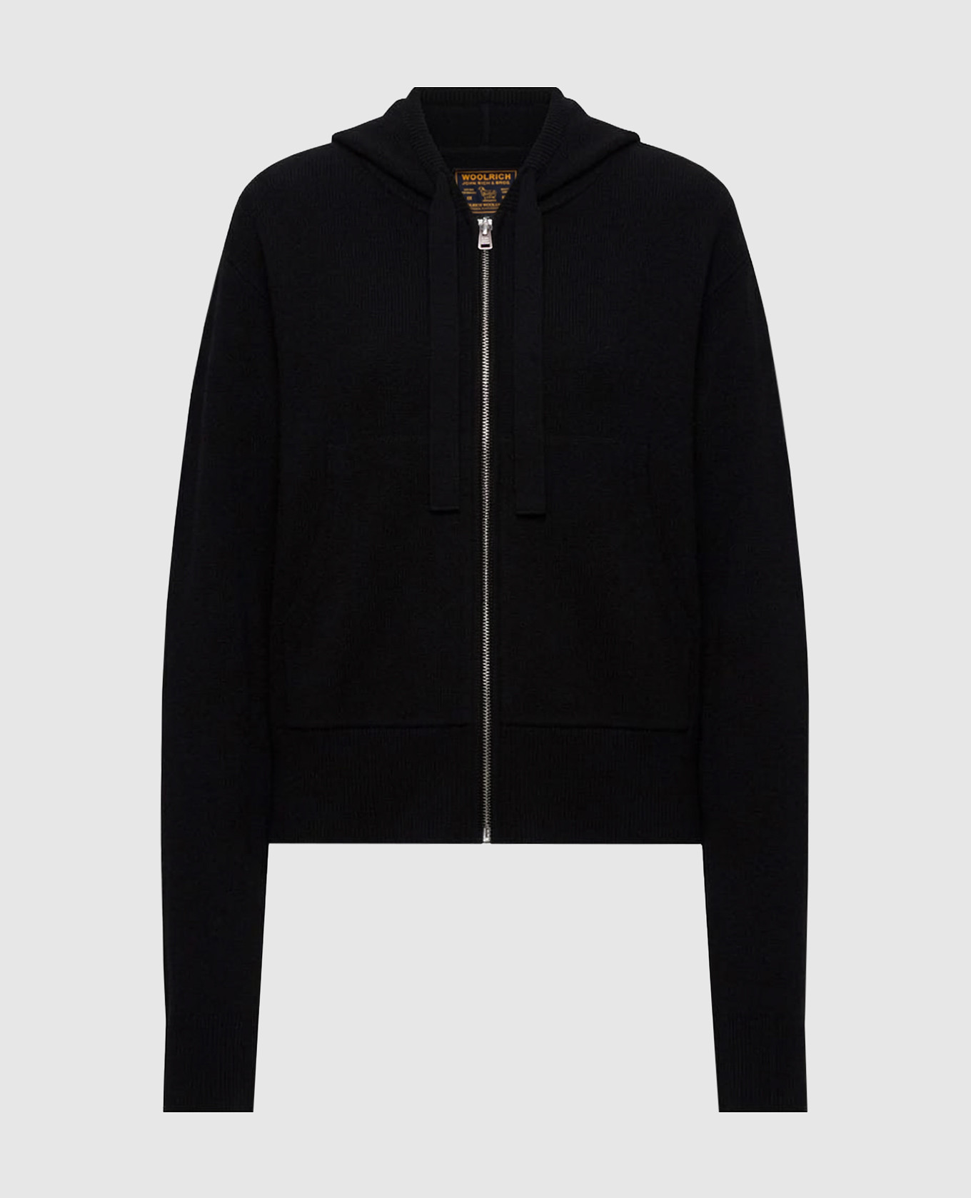 Black sports jacket with wool