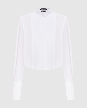 Tom Ford White shirt with slit CA3379FAX1835