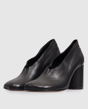 Maison Margiela MM6 Black leather shoes S59WL0107P7557