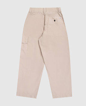 C.P. Company Children's gray pants with logo patch CUP014LLC051014