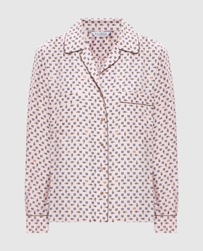Max Mara Pink DISCO silk blouse MXMDISCO