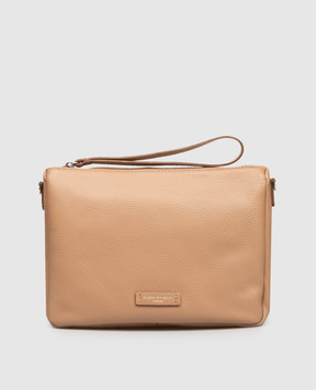 Gianni Chiarini Beige leather bag Nora BS10225GRN