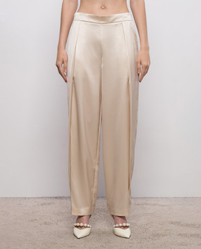 Simkhai Faye beige slit pants 4264036AL