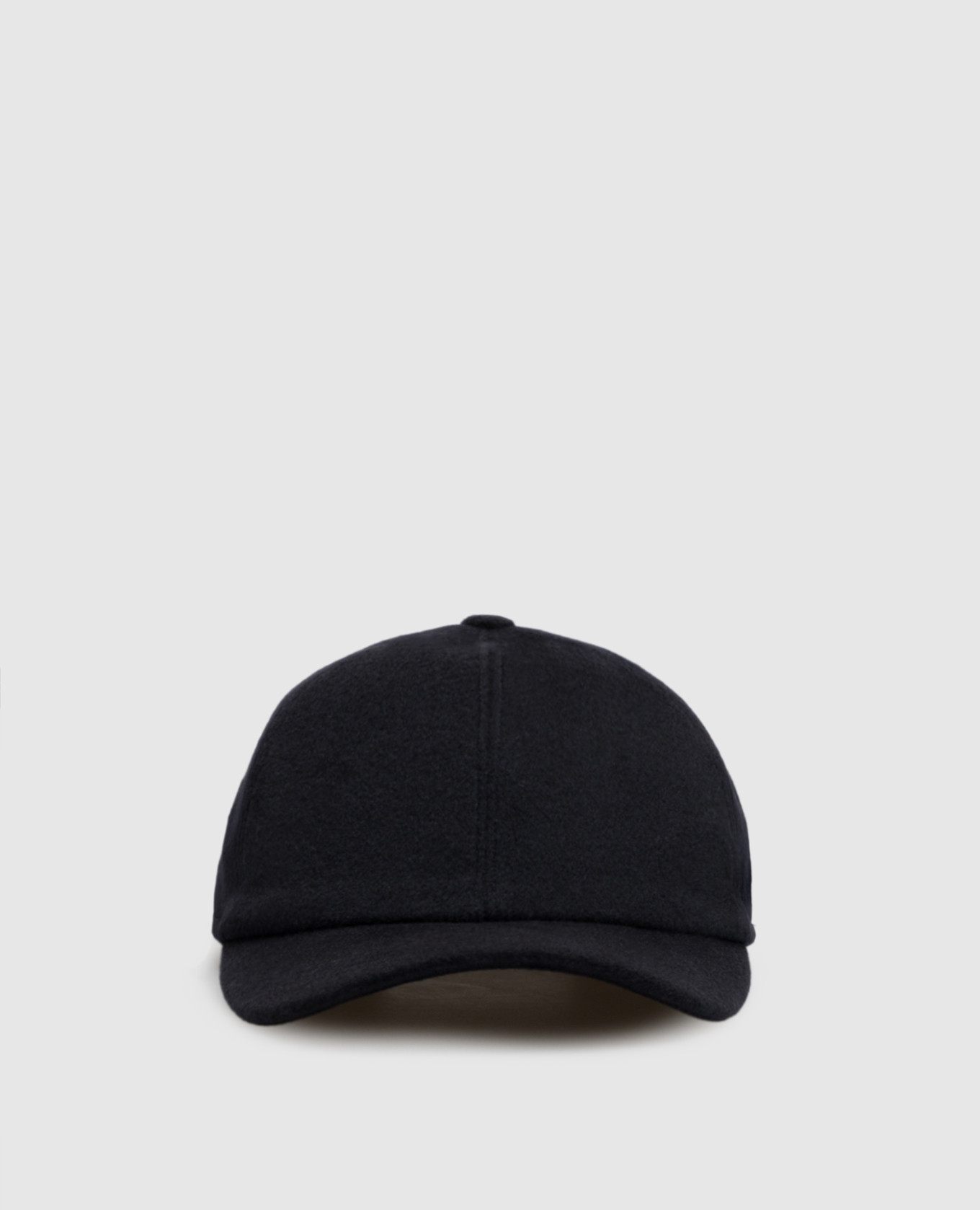 Blue cashmere cap
