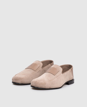 Givenchy Beige suede loafers Label BH203DH1XE