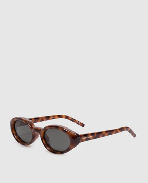 Saint Laurent Brown sunglasses 567 PLUMP A003CYY9958