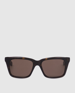 Balenciaga Soho Square XL Cinnamon Sunglasses 847030T0039