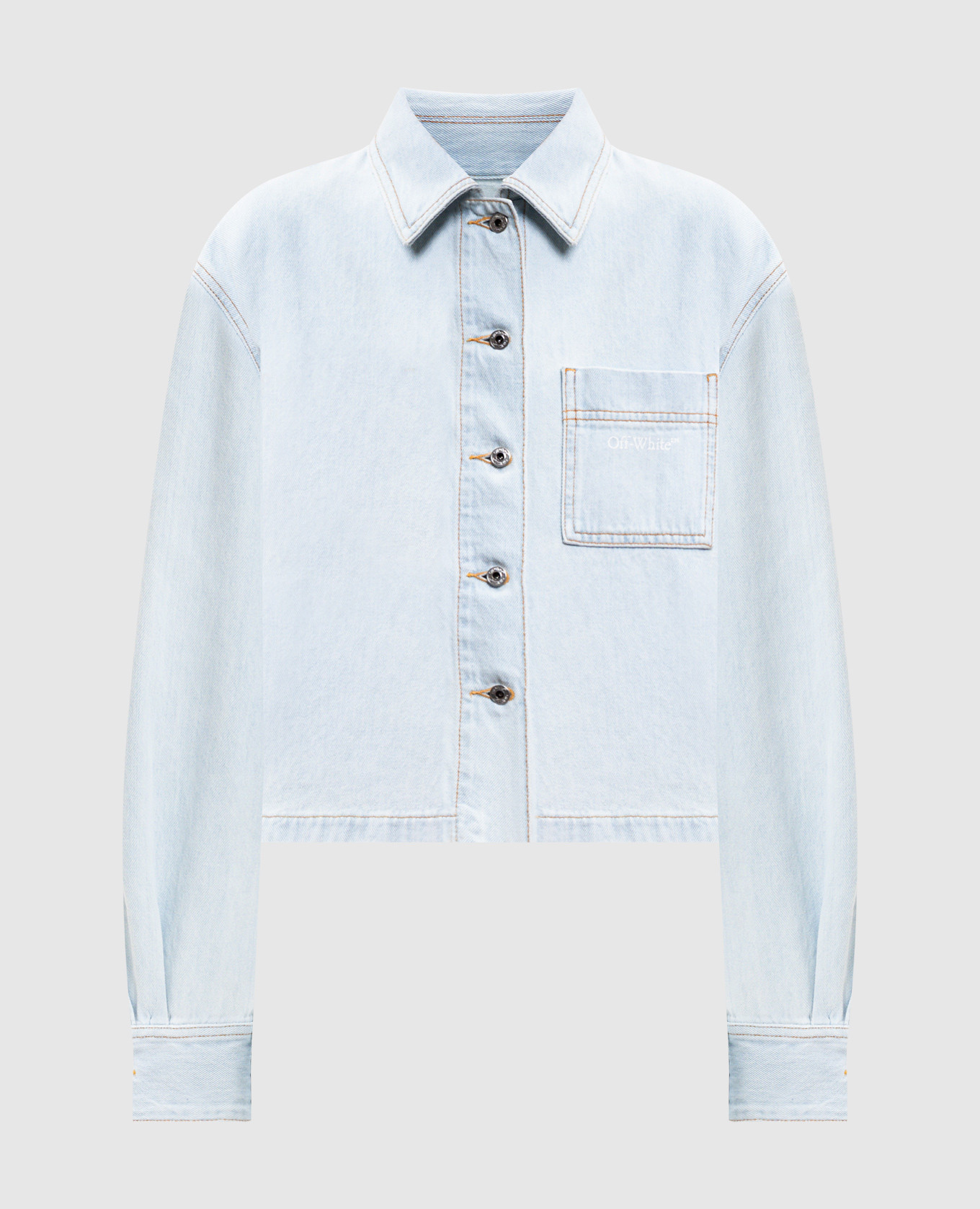 

Blue denim shirt Off-White, Light blue