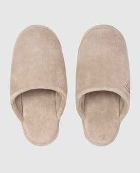 Hamam Beige terry slippers Olympia OLYMPIAORGANICSLIPPERS