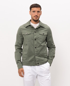 Stefano Ricci Green jacket with emblem MFJ5200280T209PT