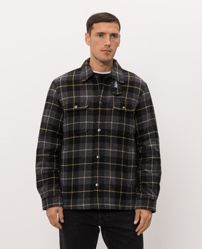 Woolrich Shirt-style jacket with checked wool CFWOOS2018MBUT3046