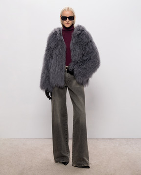 Ermanno Scervino Burgundy cashmere turtleneck D495M317APPYU