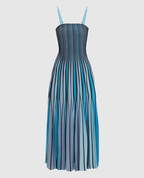 Simkhai Soleil blue midi dress 3261035K
