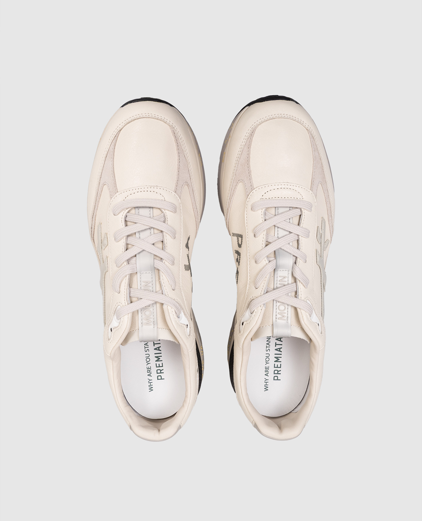 

MOERUN white leather sneakers Premiata
