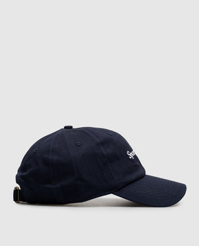 Sporty & Rich Blue cap with contrasting embroidery AC04084300BL106w