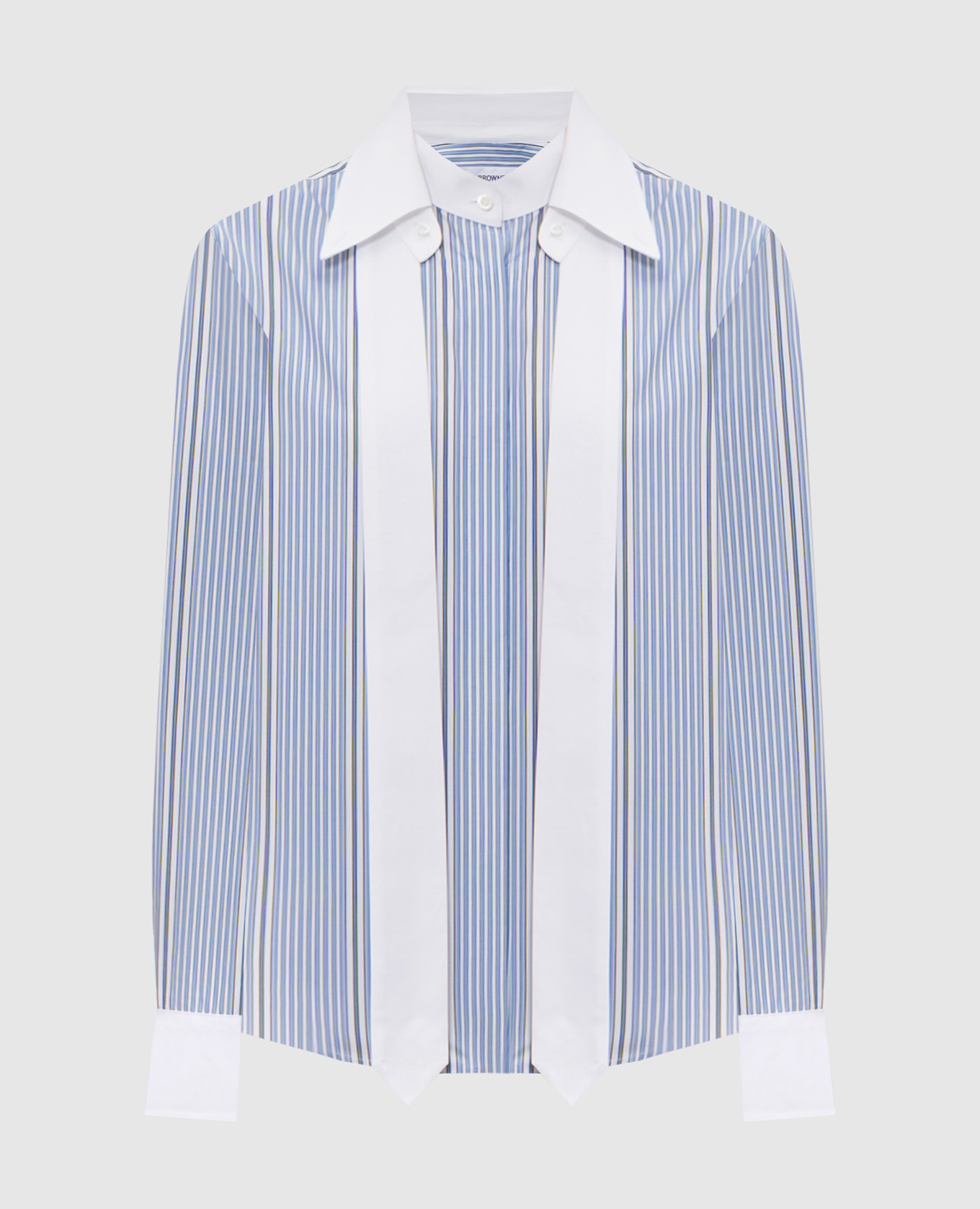

Blue striped shirt Thom Browne, Light blue