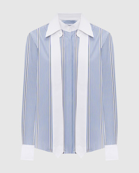Thom Browne Blue striped shirt FLL219CF1137