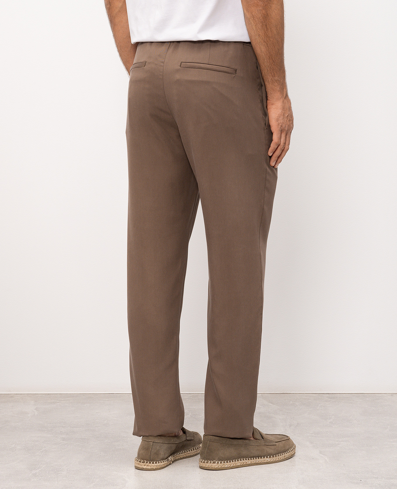Brown pants Canali 4
