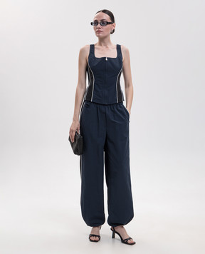 Simkhai Aya blue top 4262092CF