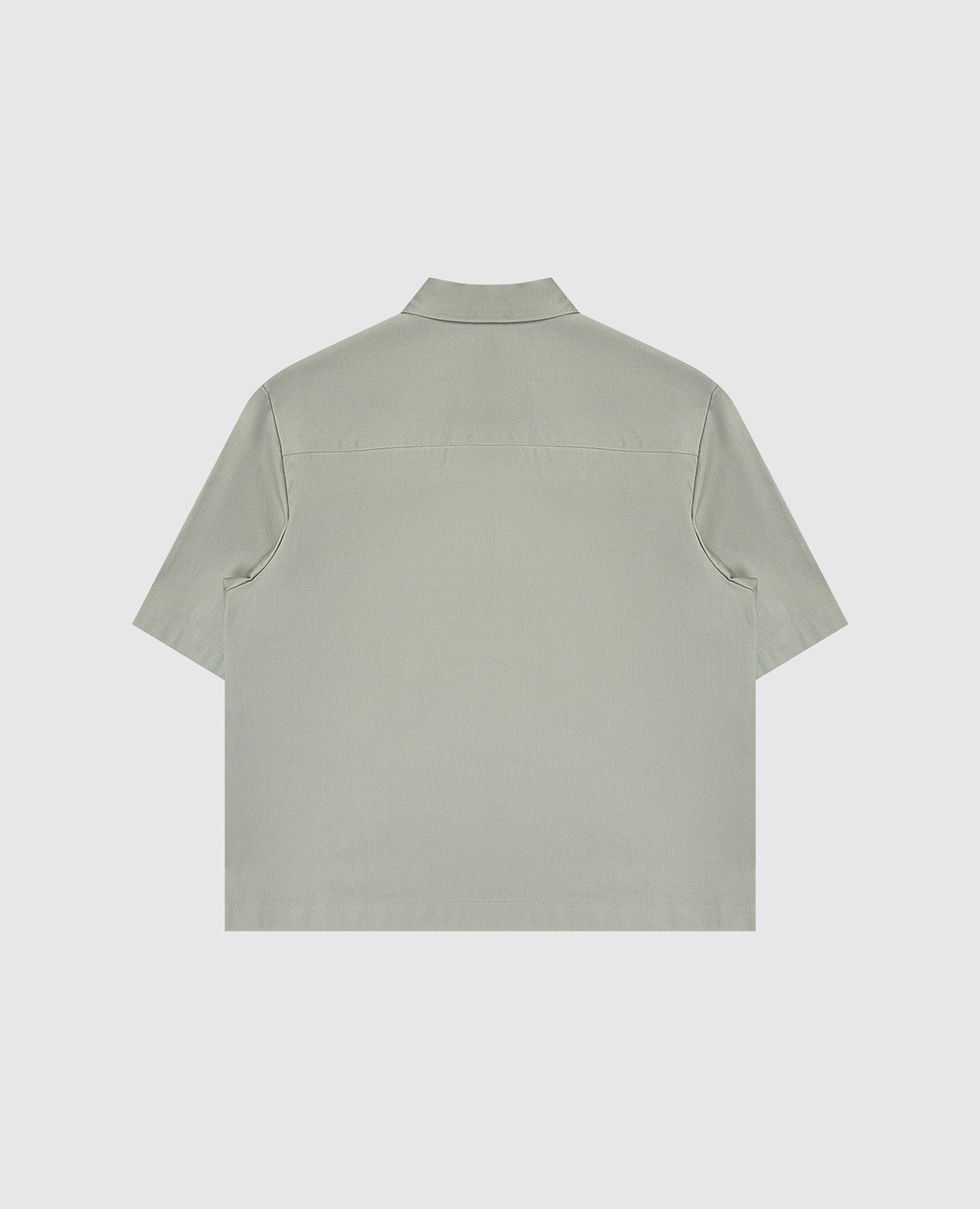 Children's green short-sleeved shirt with monogram logo Dolce&Gabbana 2