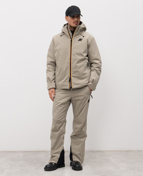 K-Way QUEYRAS khaki ski pants K6126VW