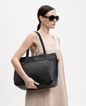 Gianni Chiarini Selena black leather tote bag BS11773TKL