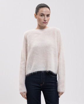 Max Mara CAMPALE ivory wool sweater MSTCAMPALE